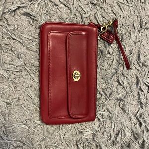 Vintage coach clutch